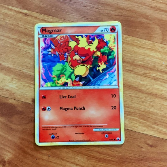 Magmar Pokemon Card - Picture 1 of 1